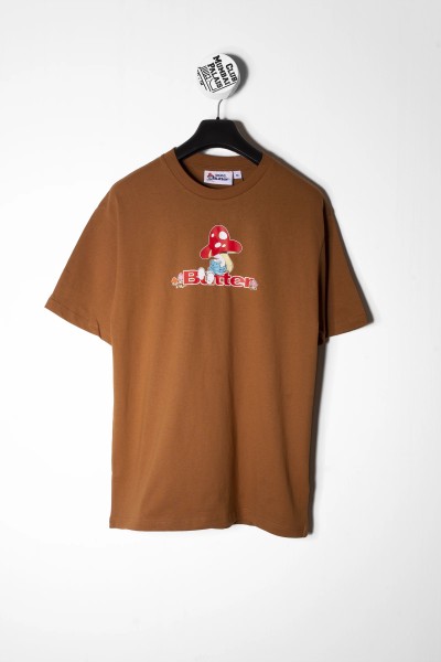 Butter Goods T-Shirt Lazy Logo brown