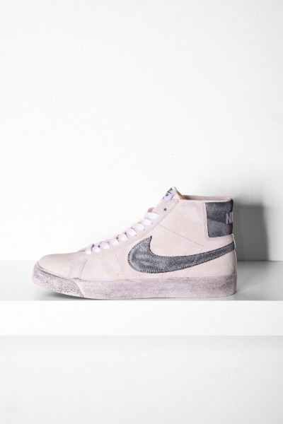 Nike SB Zoom Blazer Mid PRM grau fog online bestellen