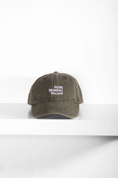 Club Mumbai Palais Cap Logo vintage olive