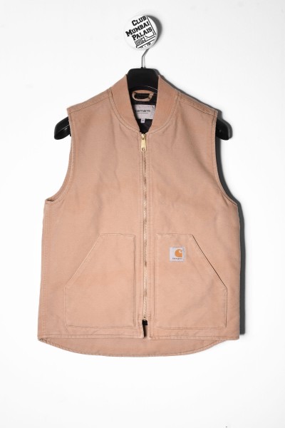 Carhartt WIP Classic Vest dusty H brown rinsed beige online bestellen