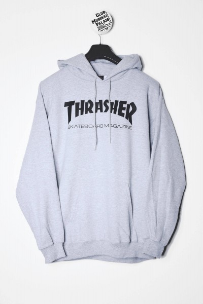 Thrasher Magazine Kapuzenpullover / Hoodie Skate Mag graumeliert / Sweatshirts Frontprint
