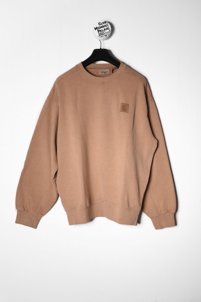 Carhartt WIP Vista Sweat dusty h brown jetzt Online bestellen !