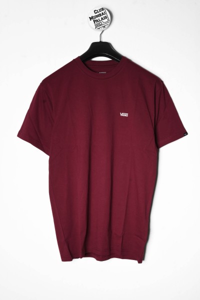 Vans T-Shirt Left Chest Logo burgundy rot online bestellen