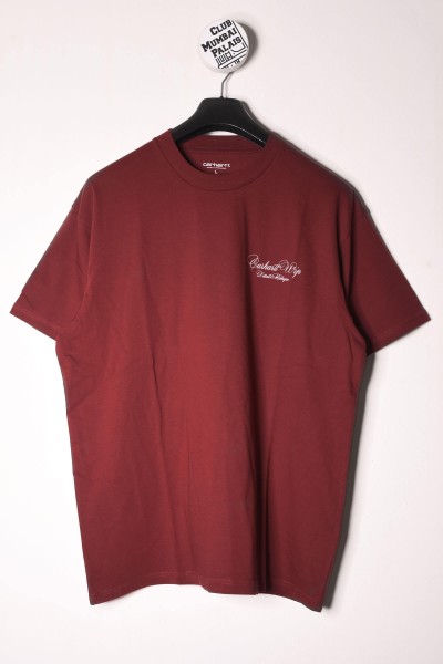 Carhartt WIP T-Shirt Vino corvina front side online bestellen