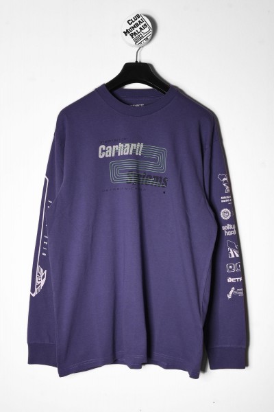 Carhartt WIP L/S Systems T-Shirt viola lila online bestellen