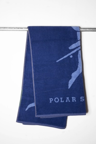 Polar Skate Co Towel No Complies blue