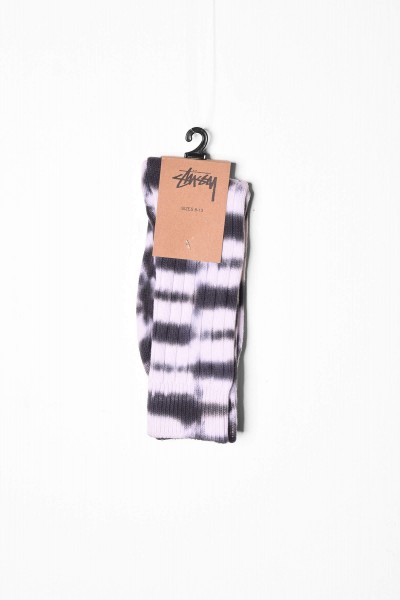Stüssy Socks Dyed Stripe schwarz online bestellen