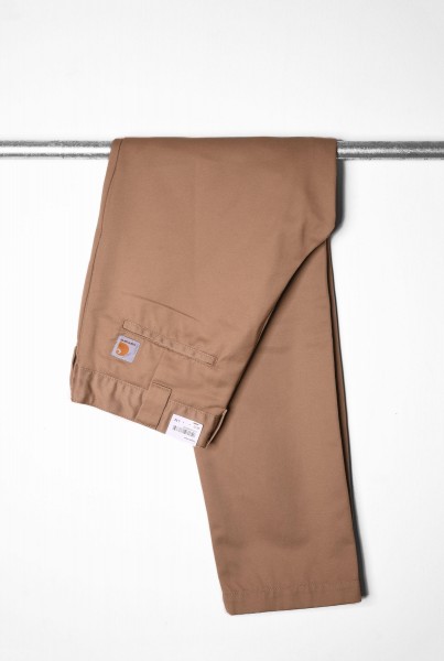 Carhartt WIP Master Pant leather rinsed braun online bestellen