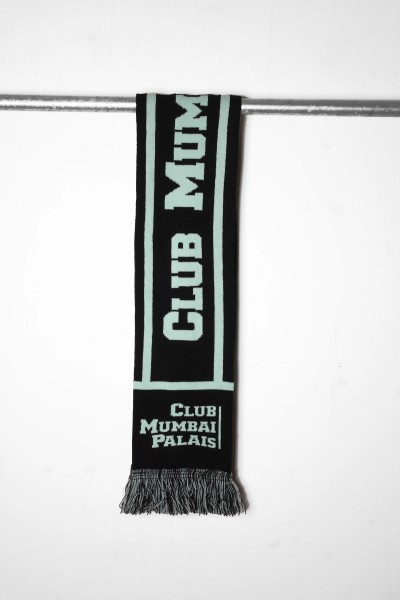 Club Mumbai Palais Scarf CMP black mint