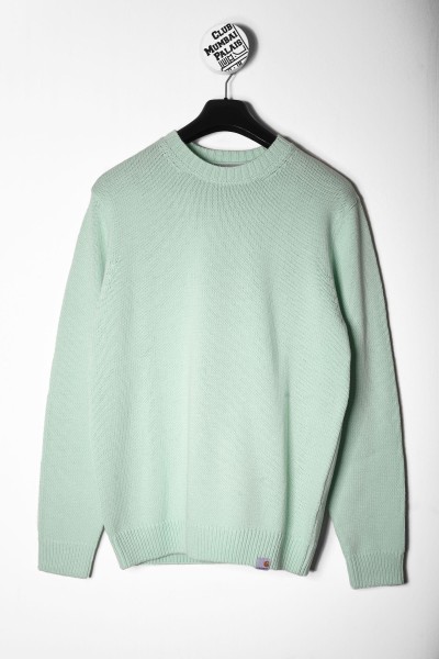 Carhartt WIP State Sweater pale spearmint grün online bestellen