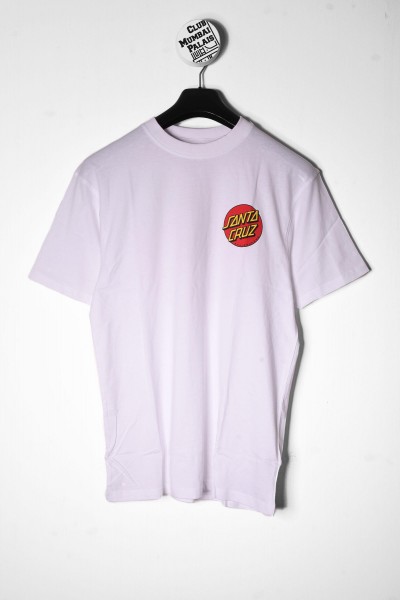 Santa Cruz T-Shirt Classic Dot Chest weiß online bestellen