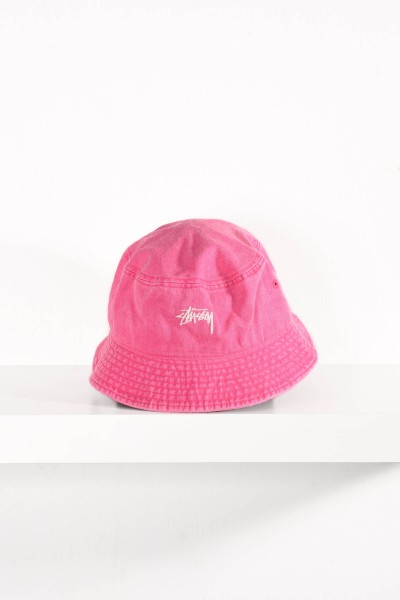 Stüssy Washed Stock Bucket Hat magenta online bestellen