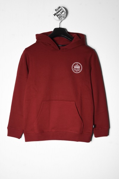 Vans Hoodie Kids Custom burgundy rot online bestellen