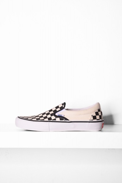 Vans Slip-On Pro Checkerboard schwarz weiß online bestellen