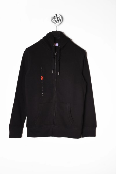 Poetic Zip Hoodie Poetic black