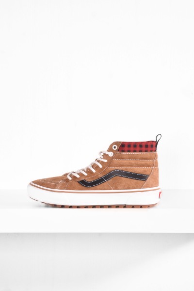 Vans SK8-HI MTE-1 plaid brown black Online bestellen!