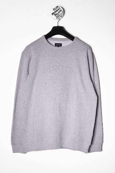 Brixton Crewneck Lion Crest heather grau online bestellen