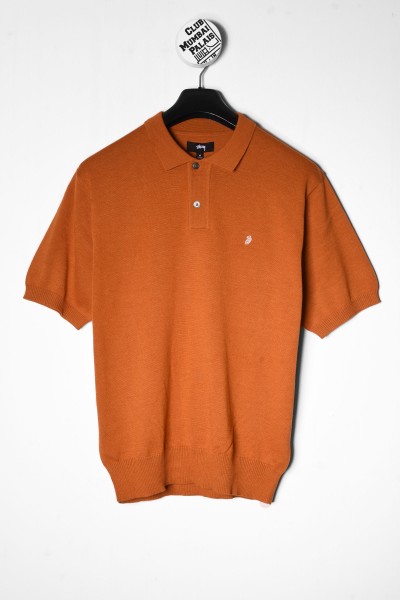 Stüssy Classic SS Polo Sweater orange online betellen