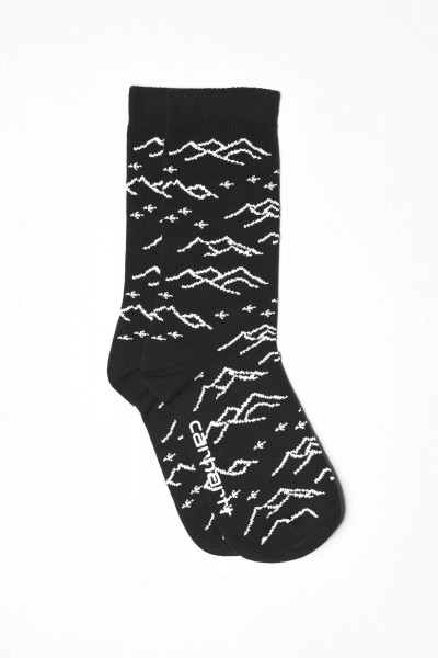 Carhartt WIP High Plains Socks schwarz weiß online bestellen