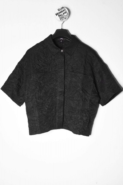 Stüssy Ralphie Crinkly Shirt schwarz online bestellen