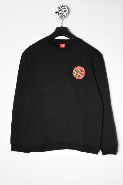 Santa Cruz Crewneck Classic Dot schwarz online bestellen